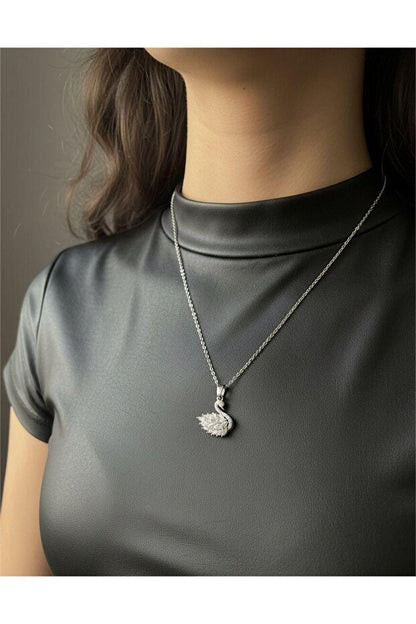 Swarovski Elegant Swan Necklace