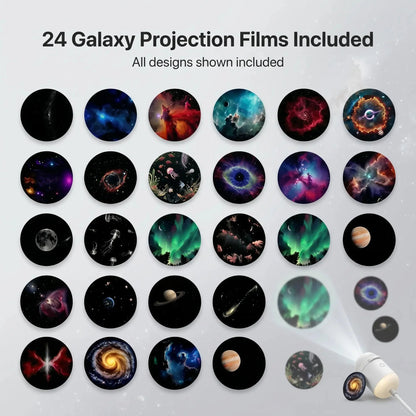 LED Galaxy Ceiling Projector – Starry Night Light