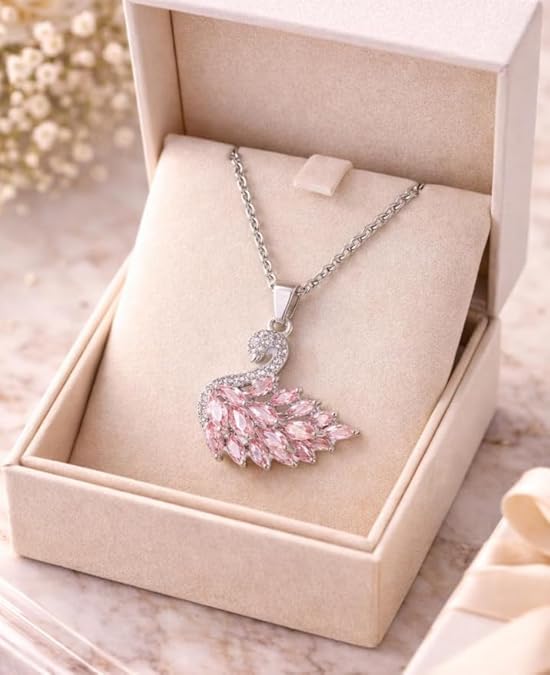 Swarovski Elegant Swan Necklace