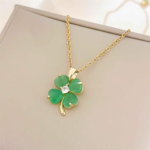 The Rosaline Clover Chain Necklace