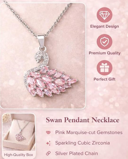 Swarovski Elegant Swan Necklace