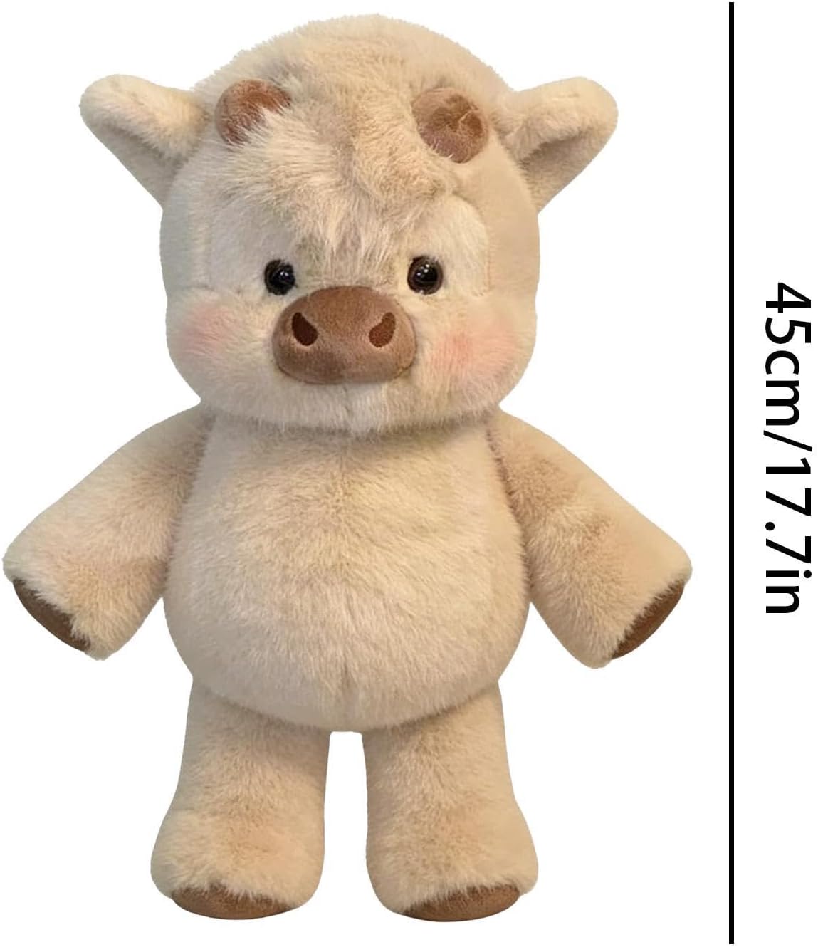 Running Highland Cow Plush Toy