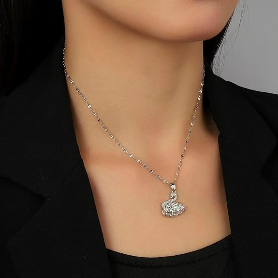 Swarovski Elegant Swan Necklace