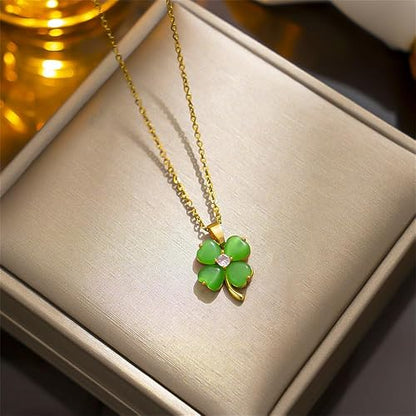 The Rosaline Clover Chain Necklace