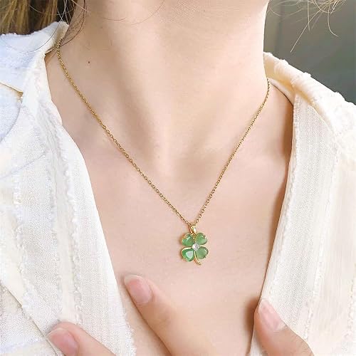 The Rosaline Clover Chain Necklace
