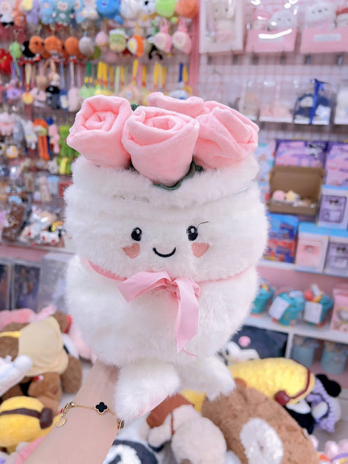 Baby Bottle Bow Plush Toy
