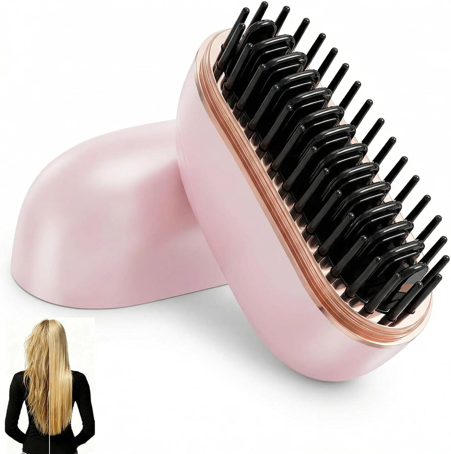 2-in-1 Cordless Hair Straightener Comb