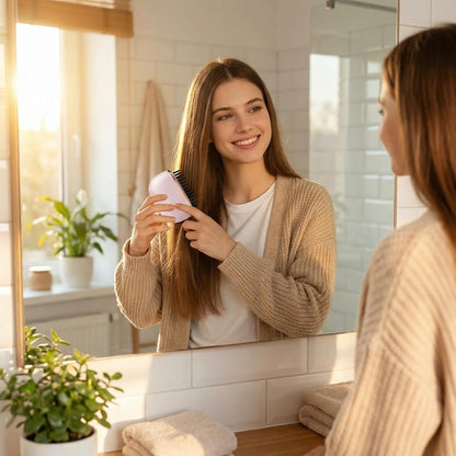 2-in-1 Cordless Hair Straightener Comb