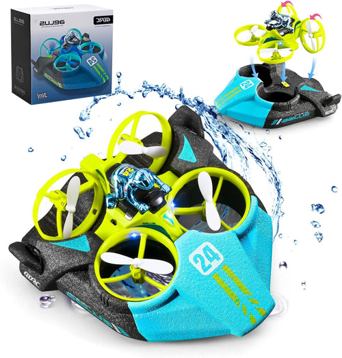 High-Speed 3-in-1 RC Hovercraft Drone Toy