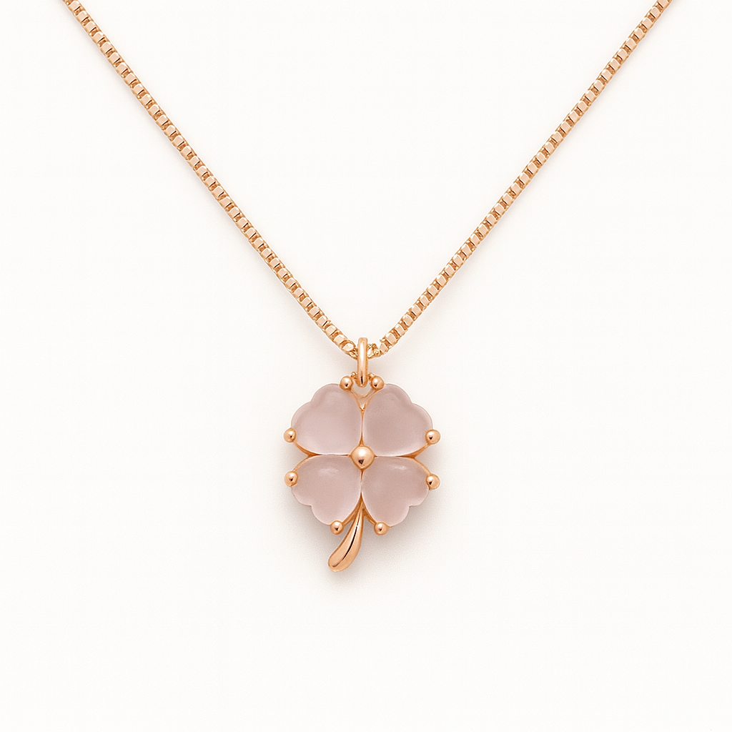 The Rosaline Clover Chain Necklace