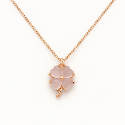 The Rosaline Clover Chain Necklace