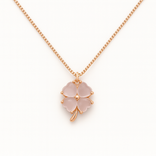 The Rosaline Clover Chain Necklace