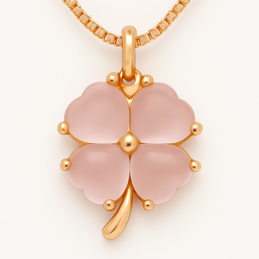 The Rosaline Clover Chain Necklace