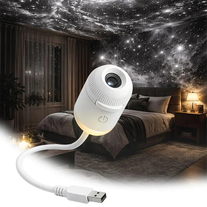 LED Galaxy Ceiling Projector – Starry Night Light