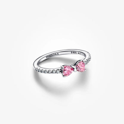 Pink Bow Ring