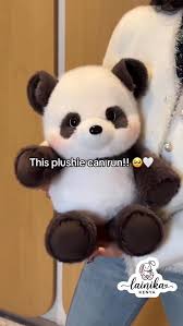 Running Panda Plush Toy