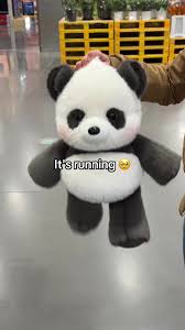 Running Panda Plush Toy