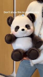 Running Panda Plush Toy