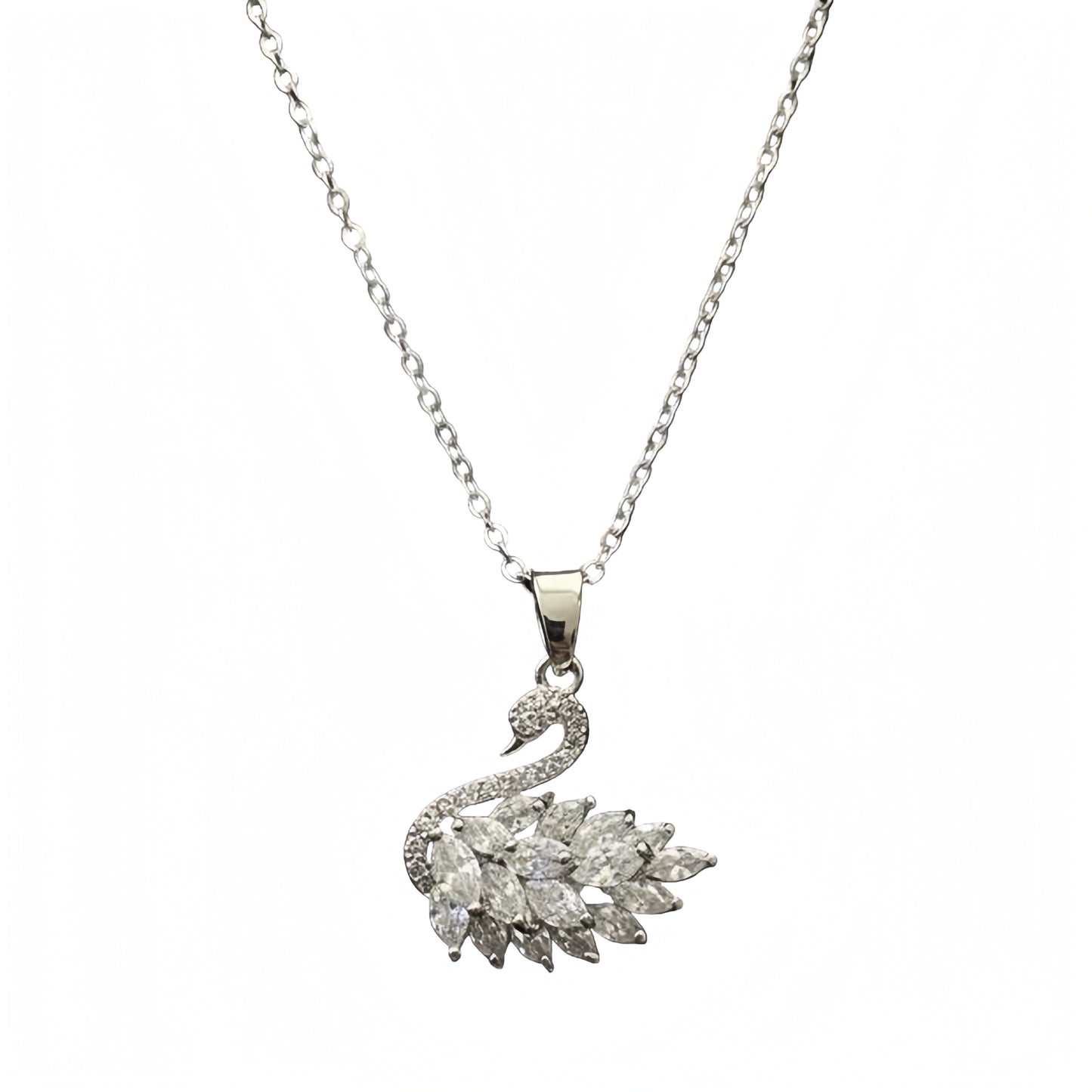 Swarovski Elegant Swan Necklace