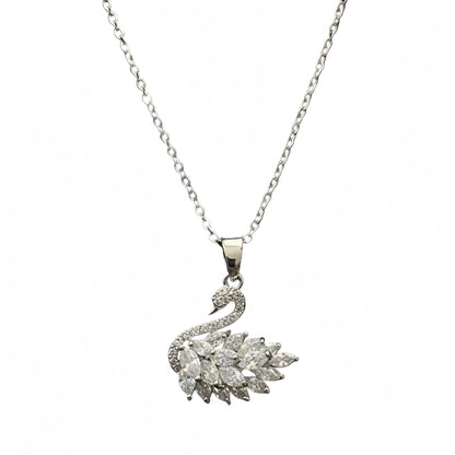 Swarovski Elegant Swan Necklace